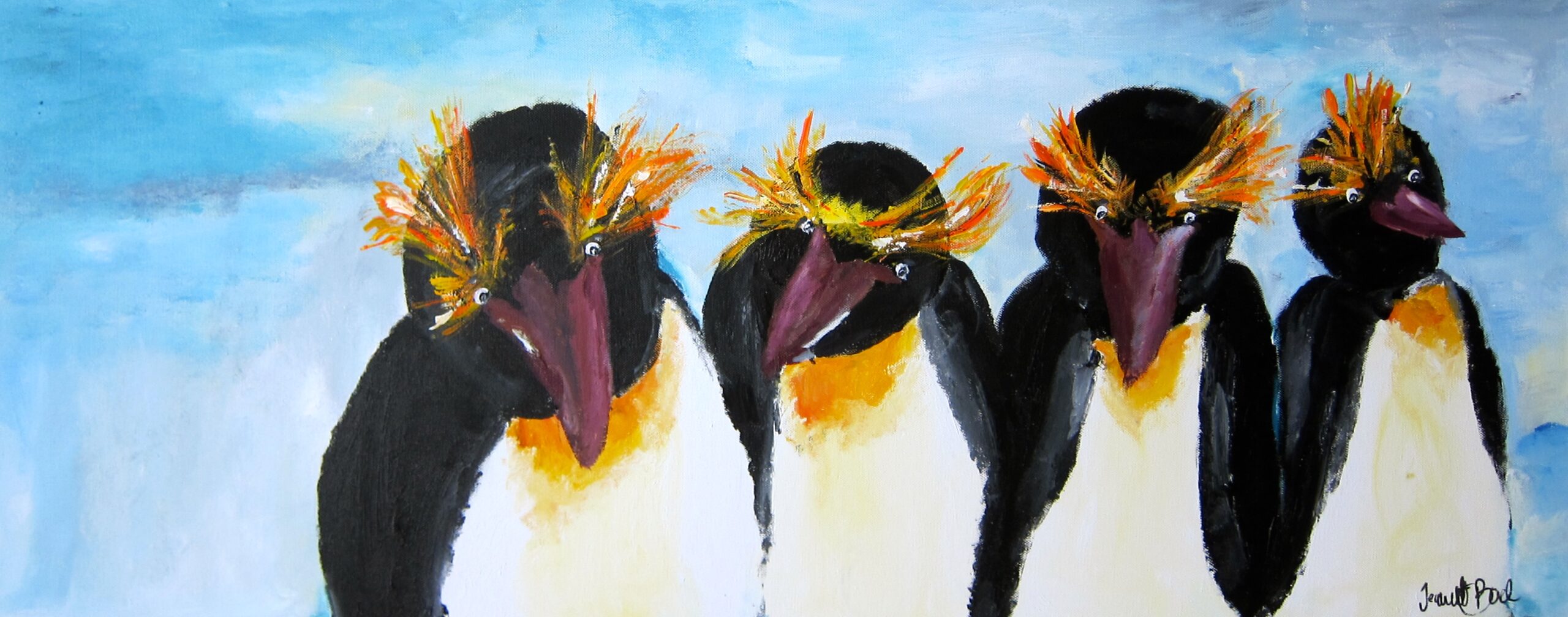 Maleri pingviner